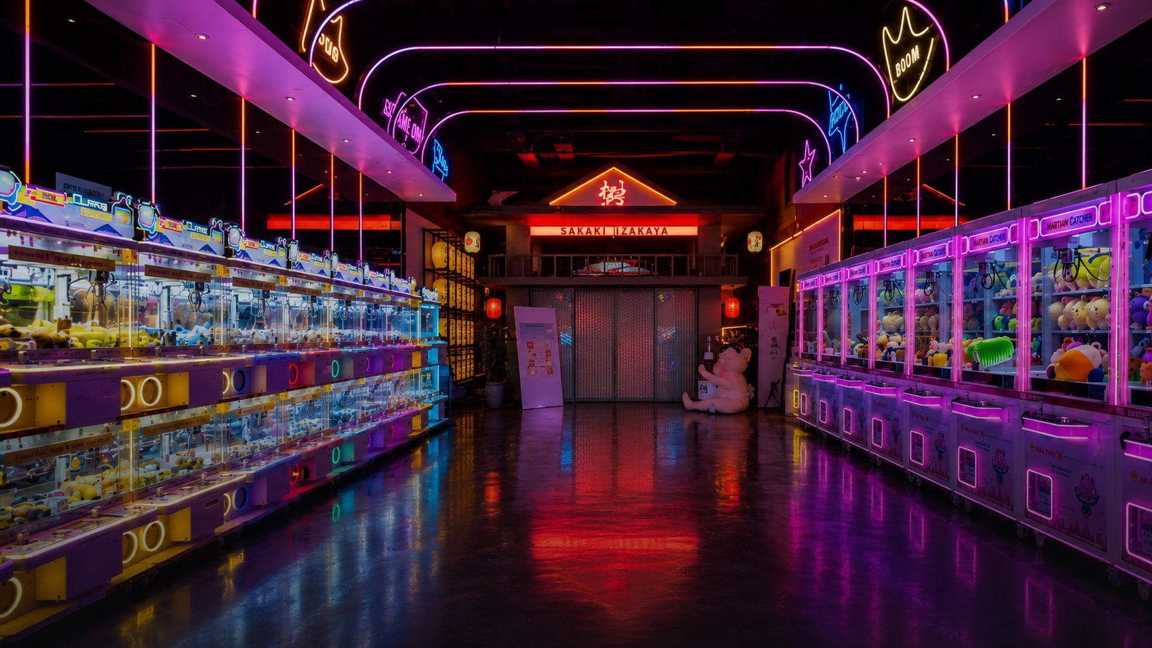 the-hub-arcade-neon